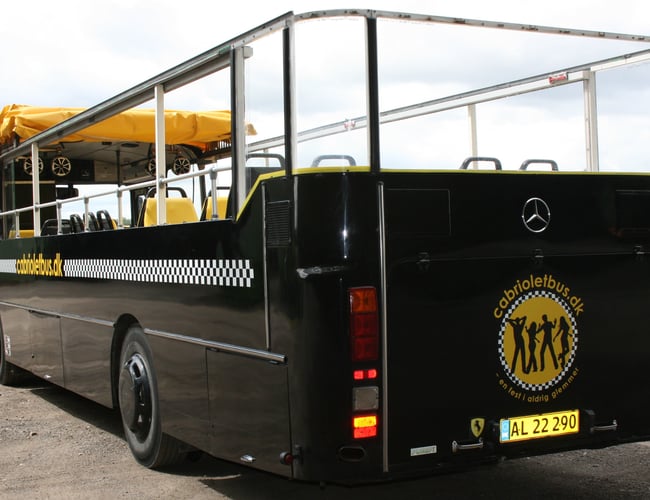 Cabriolet Partybus - virksomhed
