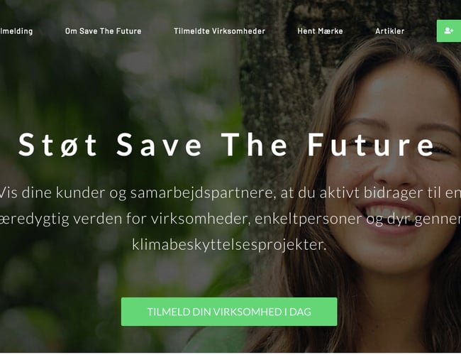 Salg af www.SaveTheFuture.dk + 4 andre hjemmesider (Domain Rating: 65) - samlede pakke