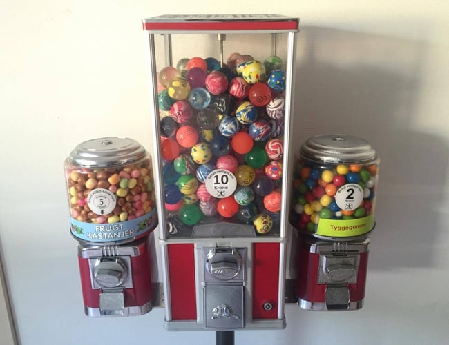 Slikautomat forretning med passiv indtjening - Resultat: 151.000 kr. 2018