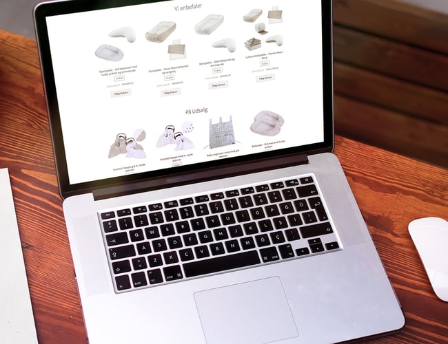 Eget brand inden for interiør til baby og junior. Omsætning 2017 knap 300.000 med markedsføringsbudget på kun 38.000