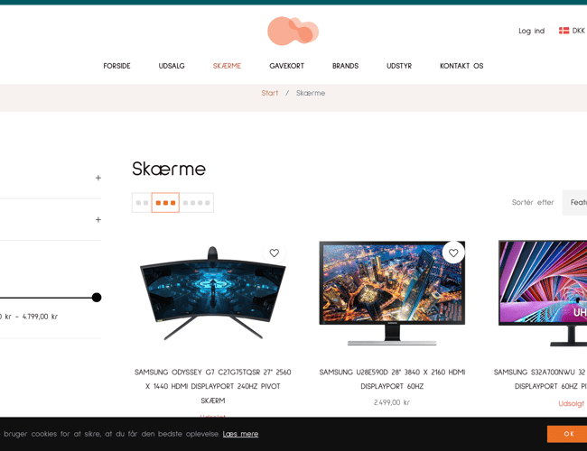 Moderne dropshipping I My Perform I 100% køreklar med dansk leverandør