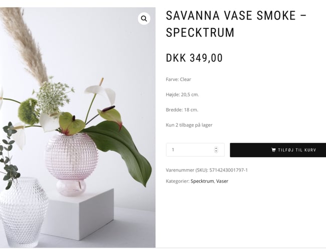 Fuldt etableret bolig og interiør webshop med fantastisk opstart - Dækningsgrad på ca. 25%.