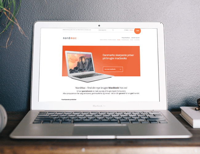 Webshop med salg af brugte MacBooks - Omsætning på 707.000kr. (Jan 18 - Jun 19)