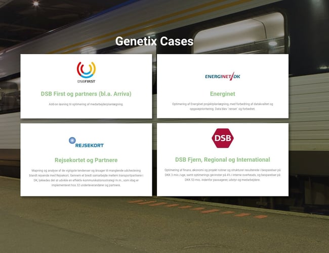 Optimering af din virksomhed! Genetix Computing til salg