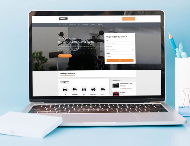 Dansell.dk - Køb og salgs portal for køretøjer med mere end 718 annoncer