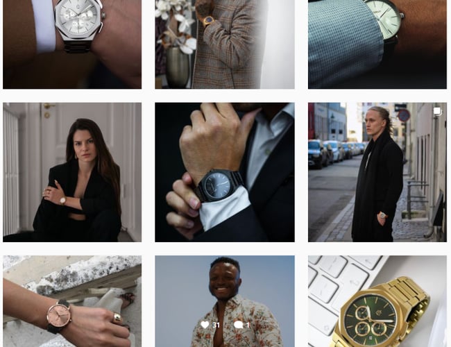 Veldrevet webshop med salg af ure fra små urmærker - Dækningsgrad: 30-32% - Omsætning siden 2017 Ca. 500.000 kr. (ekskl. moms)