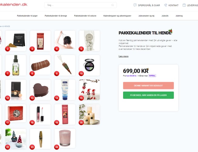 Få fingrene i en unik sæsonbutik med trofaste kunder og en høj Trustscore på 4,5