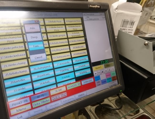 Massa Pizza på Amagerbrogade til salg