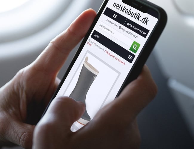 netskobutik.dk til salg - 13 år gammel - Høj positiv ranking på trustpilot med 1834 anmeldelser