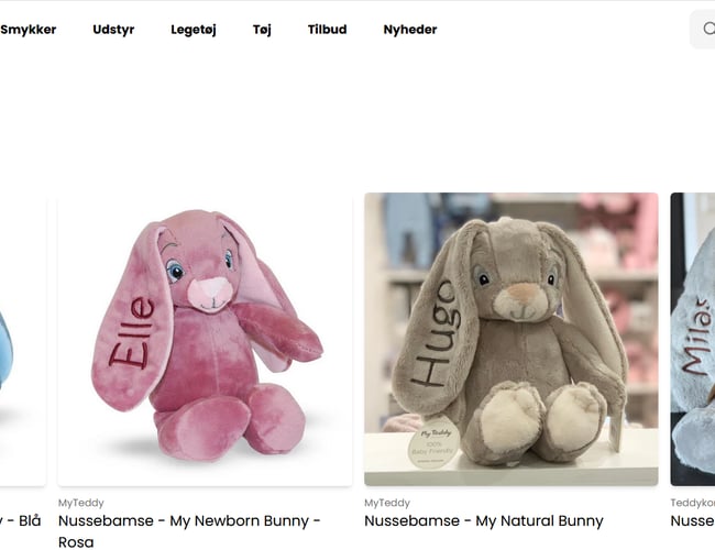 Veletableret og profitabel webshop til salg