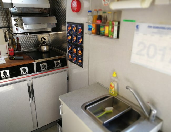 Pølsevogn Haaning de luxe model - Afhentning i Rungsted