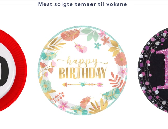 Køreklar webshop med pynt til alle fester 