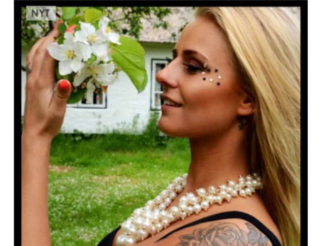 Flot & indbydende webshop, med salg af feminine smykker