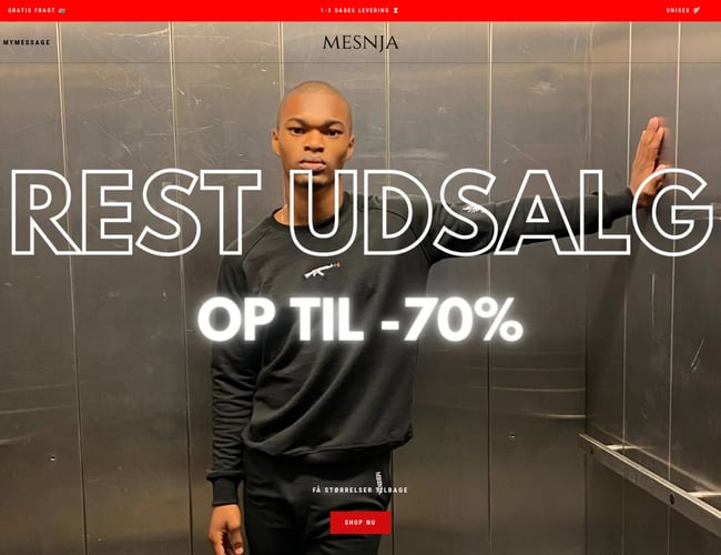 Streetwear webshop med KÆMPE potentiale! +98.000kr omsætning