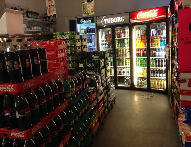 Elite købmand med tips og lotto