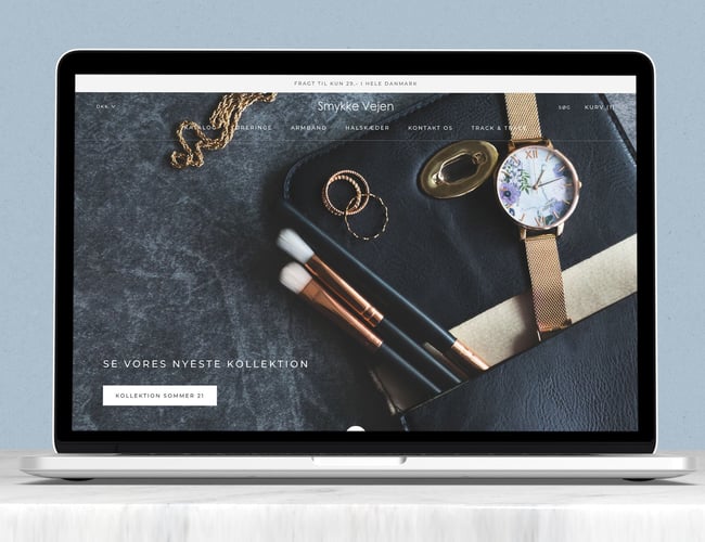 Dropshipping Webshop med salg af Smykker - Forsendelse fra EU 