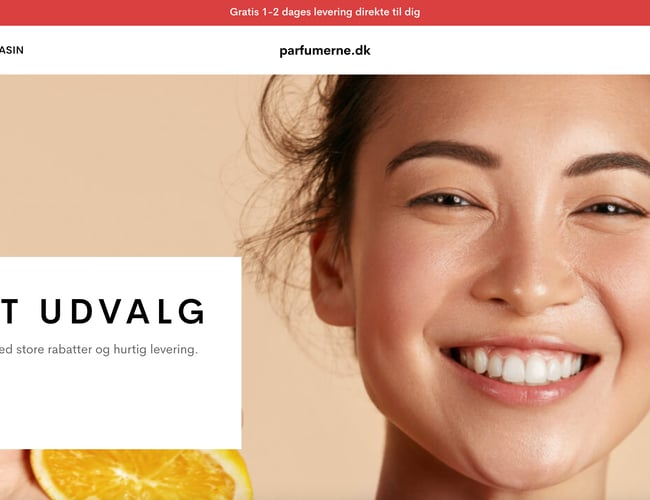 Dropshipping webshop (alt opsat) - Parfumerne.dk