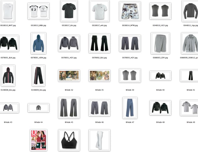 Sports og fritidstøj  fra Hollywood samt domæne til webshop