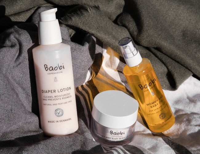 Certificeret baby og mødre hudprodukt virksomhed 