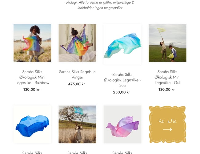 Eventyrlig Leg - Webshop med økologisk og bæredygtig legetøj