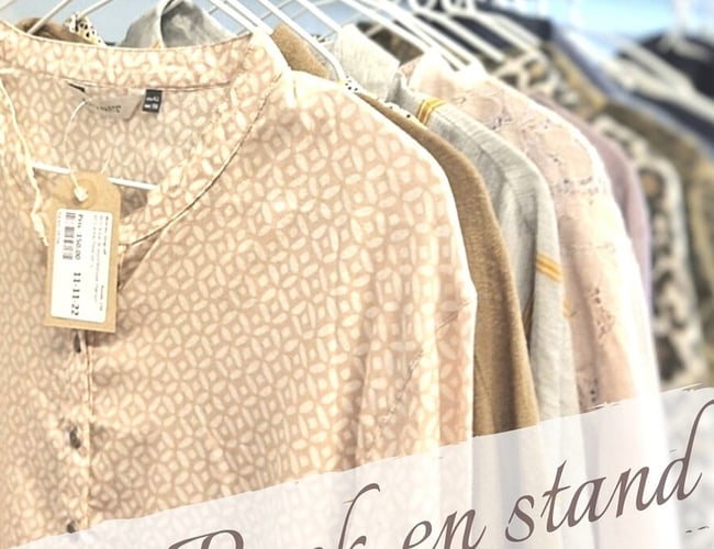 Secondhand tøjbutik inkl webshop - Omsætning 1 mio kr. 