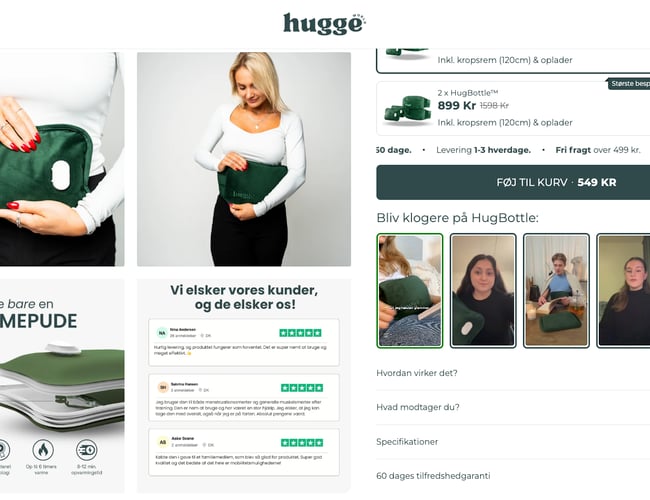 Webshop med 263 ordrer de første 5 måneder til salg