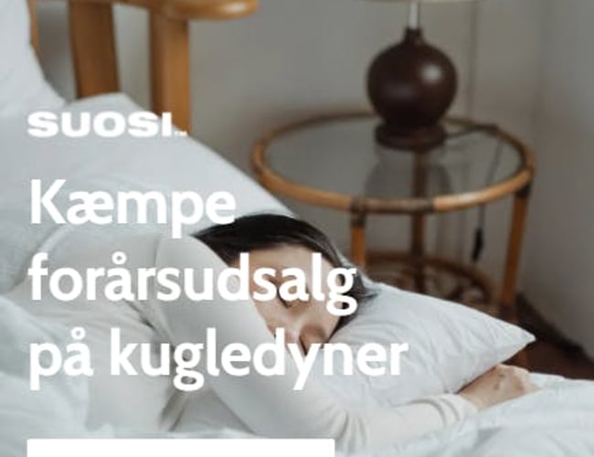 Dansk økologisk kugledyne webshop  - 15.000+ kr. i Omsætning