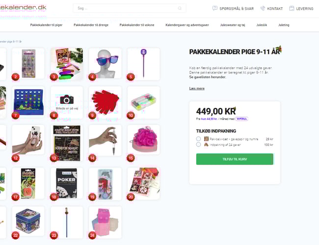 Få fingrene i en unik sæsonbutik med trofaste kunder og en høj Trustscore på 4,5