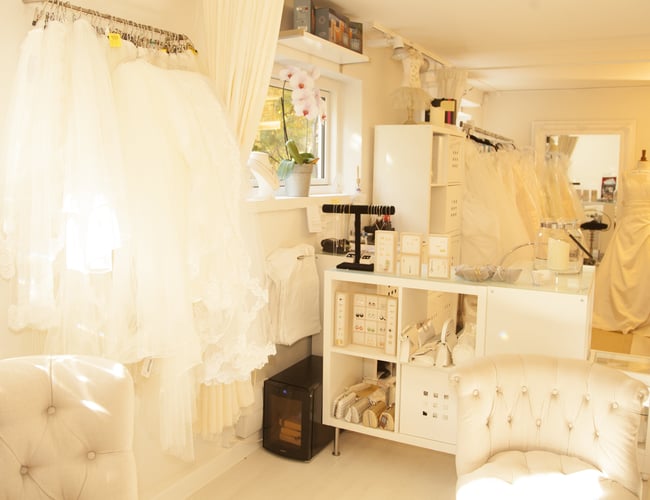 Meget velkendt og veldrevet brude- og konfirmationskjole butik