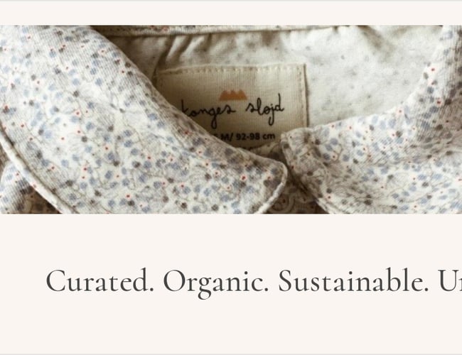 Økologisk baby & børne webshop med stor potentiale