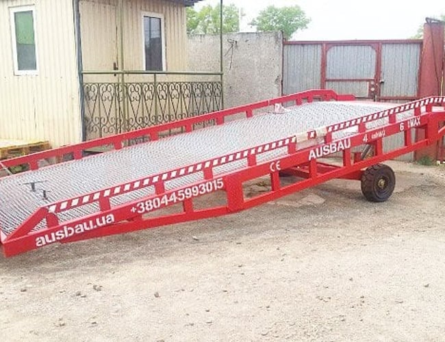 Fremragende mobil læsserampe AUSBAU direkte fra producenten 