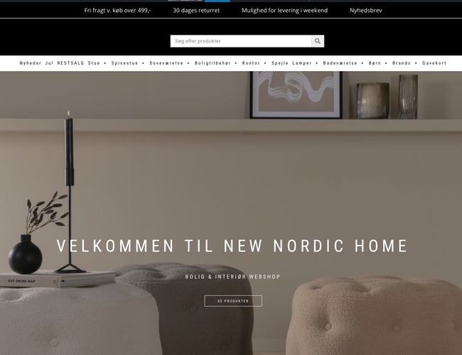 Veldrevet bolig & Interiør shop til salg - Overskud på ca. 250.000 kr. i 2022