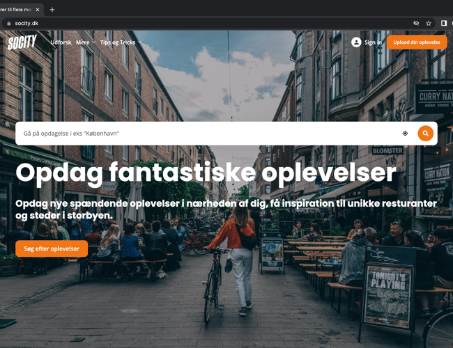 Brugervenlig online platform - AirBnB forretningsmodel