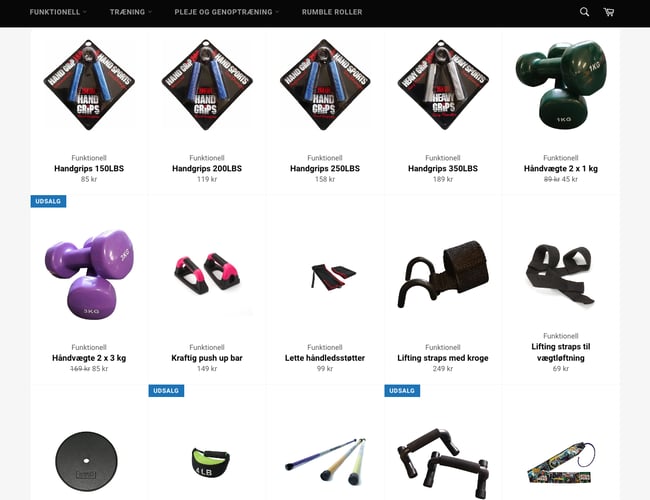Funktionell.dk - Crossfitudstyr af høj kvalitet til lave priser