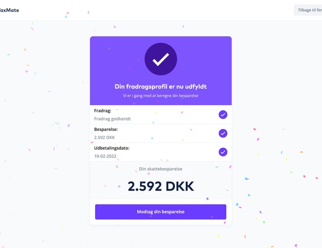 Skattefradrag på autopilot - TaxMate er en automatisk service, der giver dig overblik over dine skattefradrag