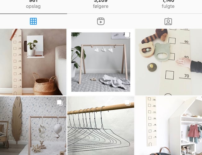 Babybrand med webshop (D2C) - Omsætning: 200.000 kr. seneste år