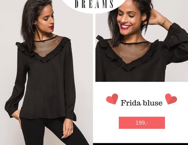 Webshop med salg af modetøj til kvinder - Omsætning: 44.000kr. - Wordpress