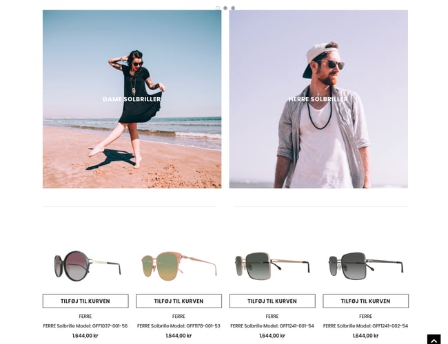 designerbrillen.dk - Niche webshop med salg af designer solbriller.