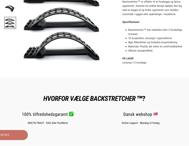 Hurtig voksende one product webshop - Omsætning på over 1.000.000 de første  3 måneder