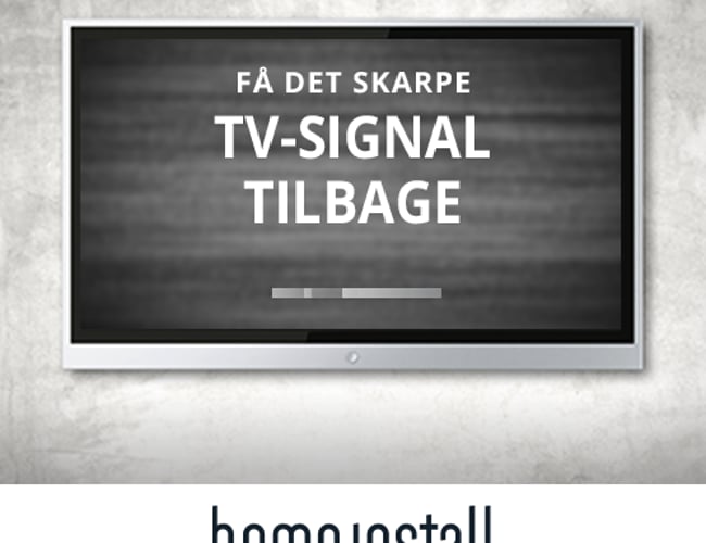 Homeinstall - installation af TV, Internet og lyd - Årlig løn til ejer: 553.000 kr. - Nordjylland (Flytbar)
