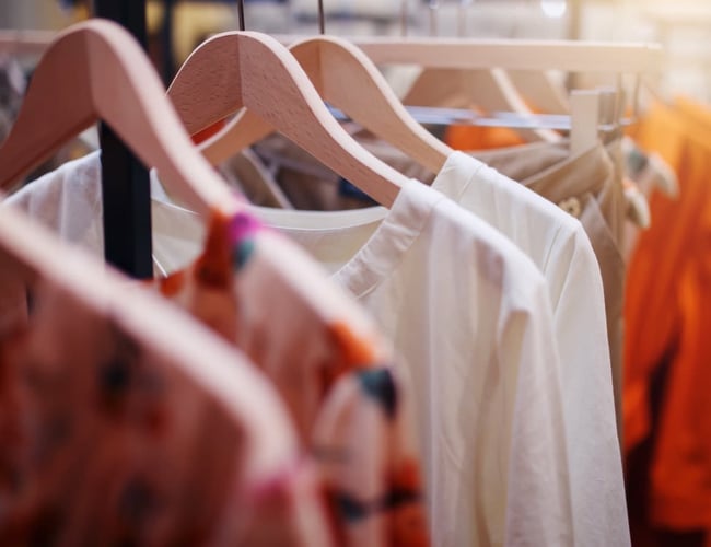 Secondhand tøjbutik