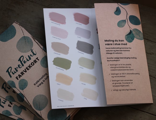 PurePaint Naturmaling -  smukke og unikke vægfarver 