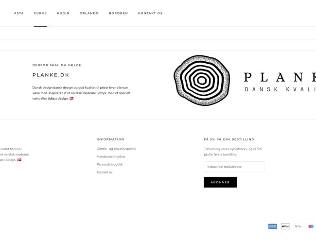 Planke.dk - Køreklar Dropshipping webshop med Plankebord - Dansk Leverendør aftale!