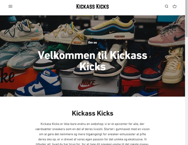Danmarks førende webshop for sneaker-tilbehør søger ny ejer!