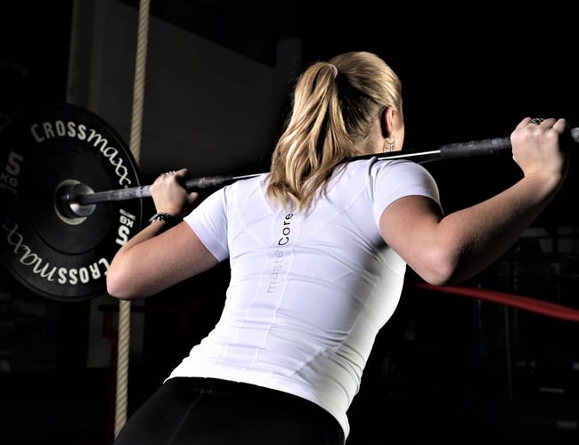 Dansk design af Holdningskorrigerende T-shirt - Inkl. varelager