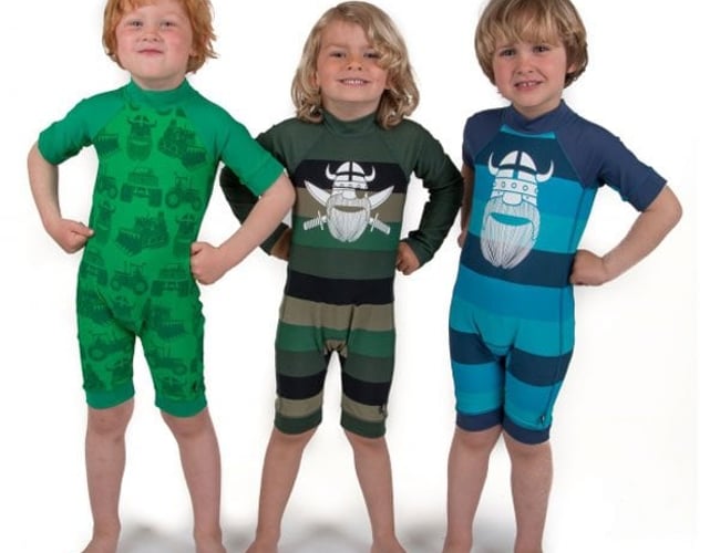 Unik webshop med badetøj til børn - 12 år gammel