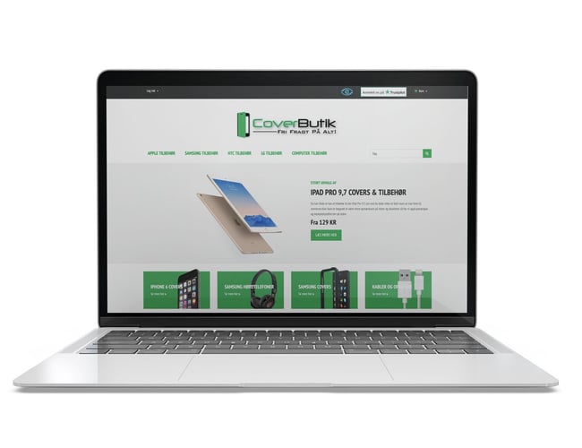 Coverbutik.dk til salg specialister i tilbehør til smartphones og tablets - Oms i 2018 (442.000kr)