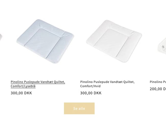 Dropshipping butik med salg af baby-børne udstyr