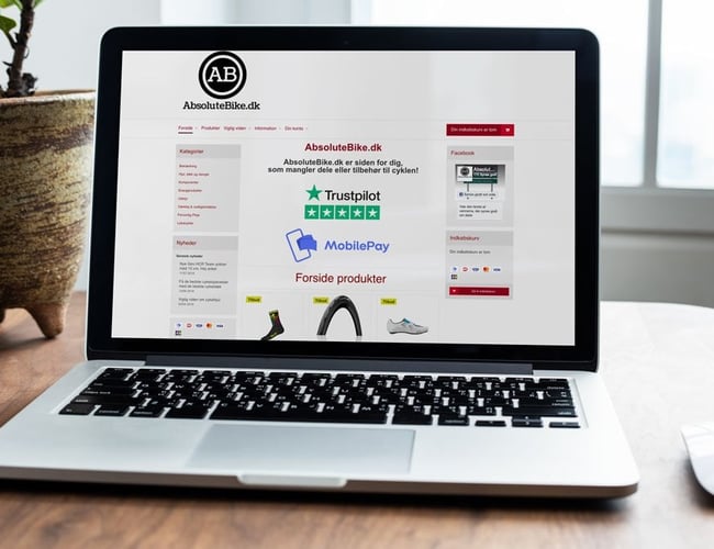 Absolutebike.dk - Webshop med cykeludstyr, tilbehør, beklædning, komponenter osv.