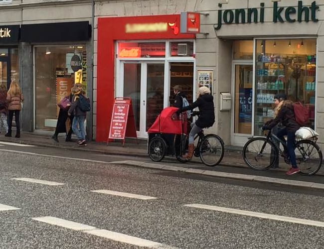 Slik/isbutik eller andet på strandvejen